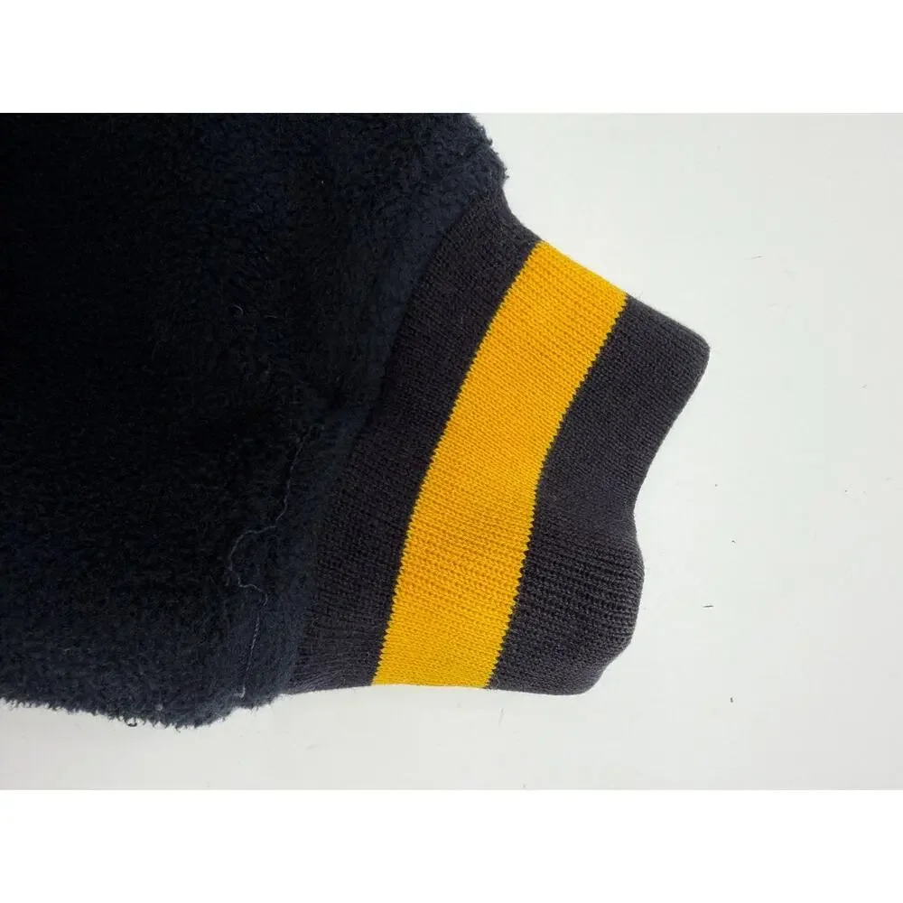 VTG Polo Ralph Lauren Navy Blue Varsity Fleece Jacket Size Large
